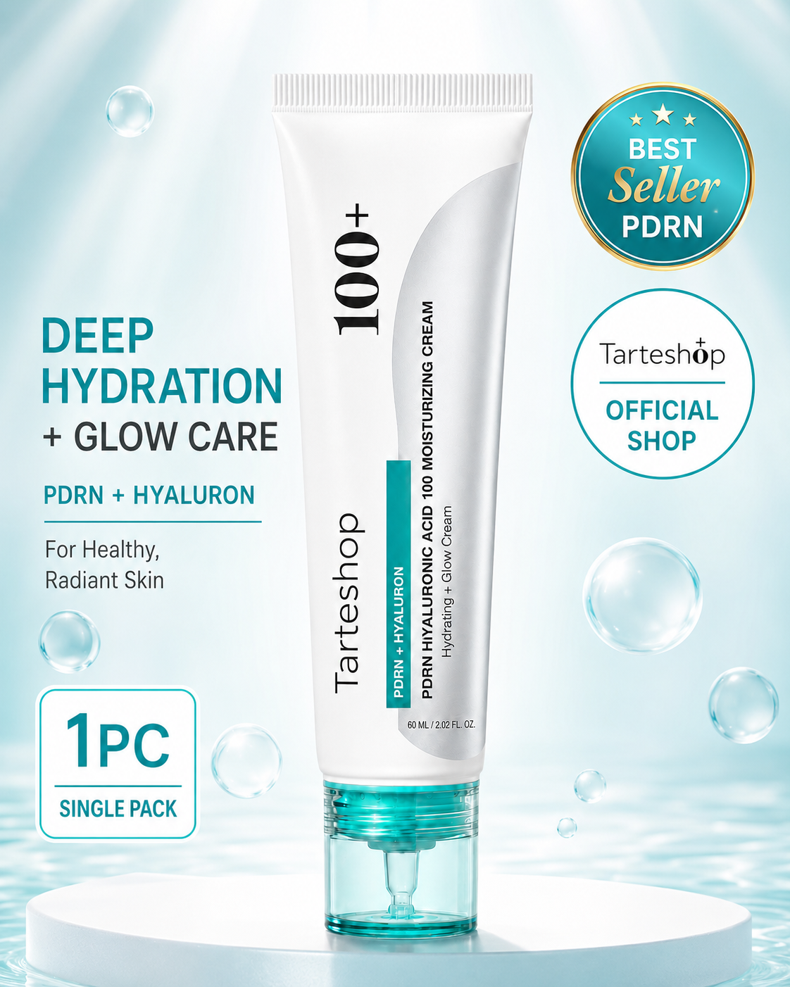 Tarteshop PDRN Hyaluronic Acid 100 Moisturizing Cream
