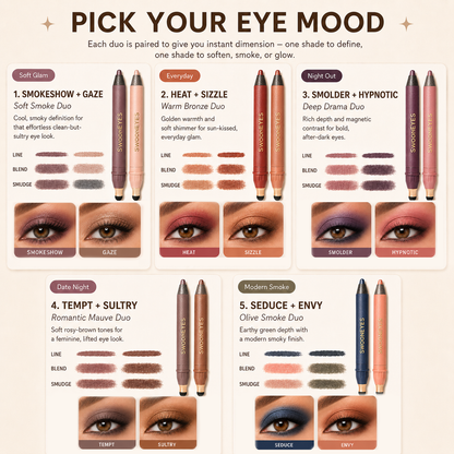 🔥Perfect Color Duo-Shadow Liner 2-in-1 Eyeliner & Eyeshadow