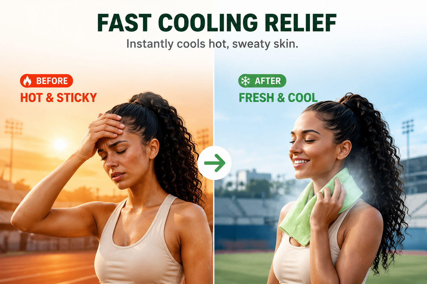 Glowstrok Cooling Body Wipes