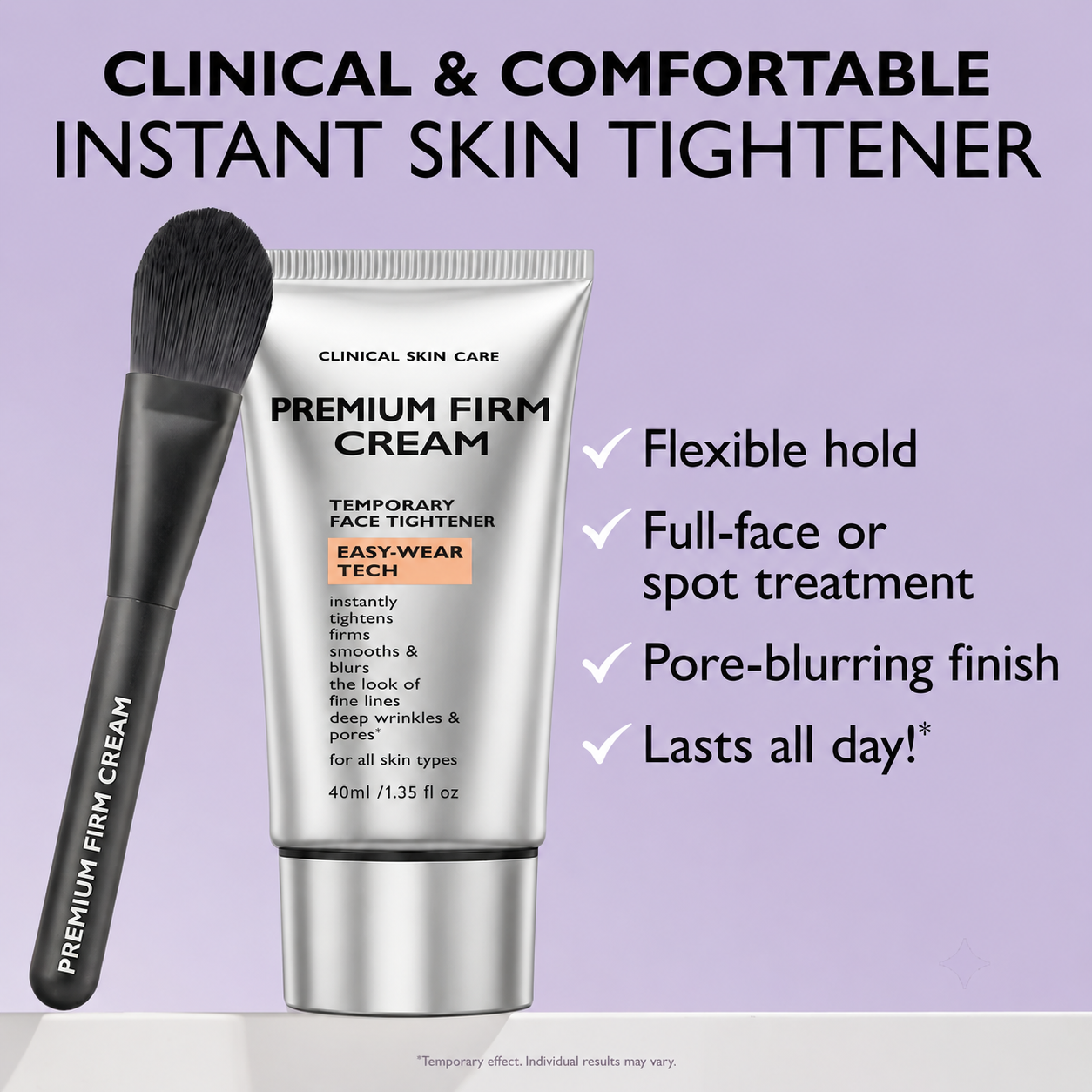 Instant Face Provisional Eye Tightener Easy- Wear Formula(FREE BRUSH)