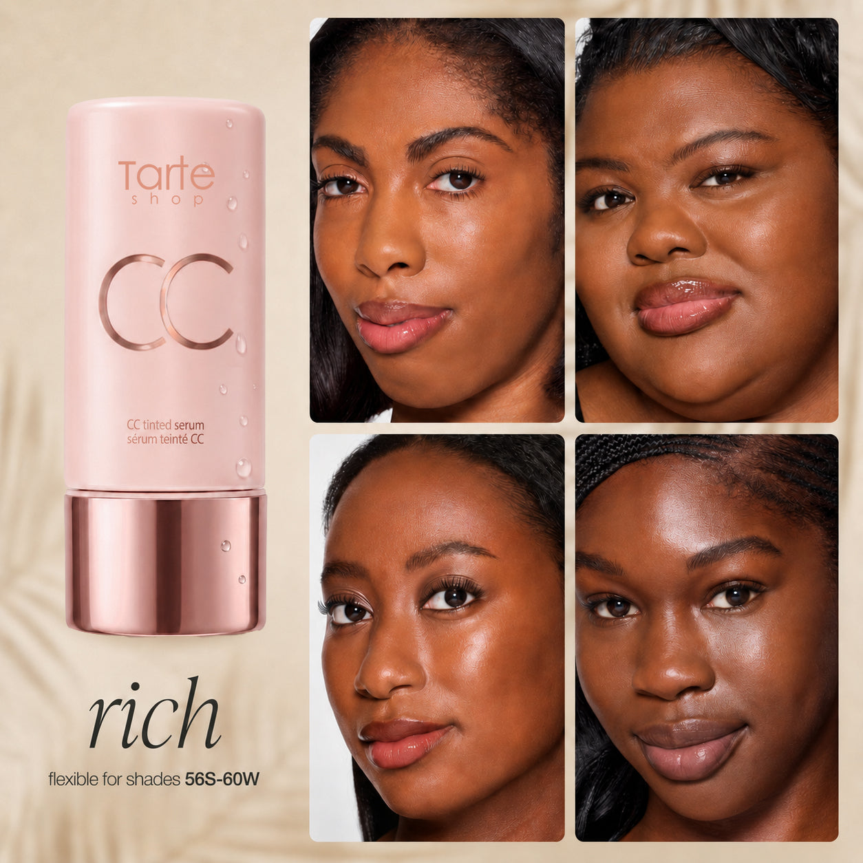 CC Color-Correcting Tinted Serum - Lightweight,Shade-Adaptive Coverage with 24H Hydration &16H Waterproof Wear