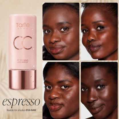CC Color-Correcting Tinted Serum - Lightweight,Shade-Adaptive Coverage with 24H Hydration &16H Waterproof Wear