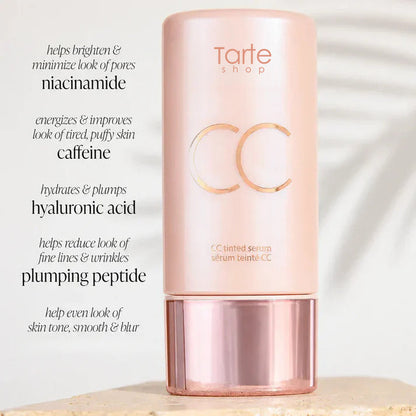 CC Color-Correcting Tinted Serum - Lightweight,Shade-Adaptive Coverage with 24H Hydration &16H Waterproof Wear