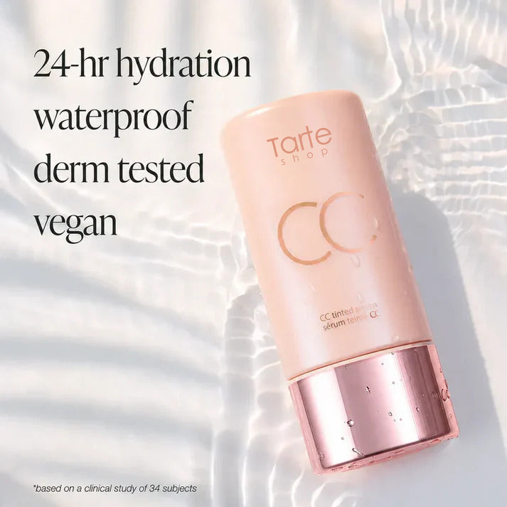 CC Color-Correcting Tinted Serum - Lightweight,Shade-Adaptive Coverage with 24H Hydration &16H Waterproof Wear