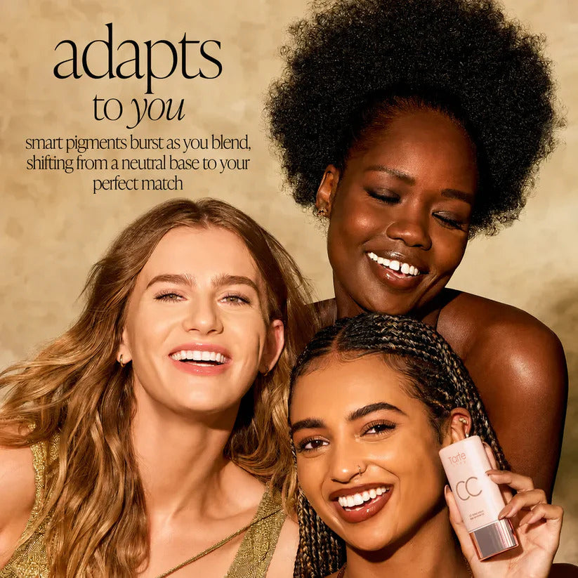 CC Color-Correcting Tinted Serum - Lightweight,Shade-Adaptive Coverage with 24H Hydration &16H Waterproof Wear
