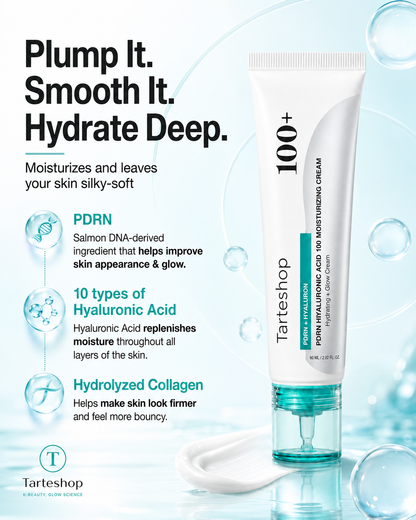 Tarteshop PDRN Hyaluronic Acid 100 Moisturizing Cream