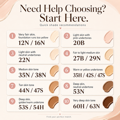 TIMEFREE HYDRATING FULL COVERAGE SERUM FOUNDATION + FREE BRUSH