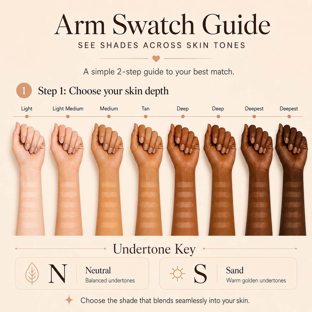 TIMEFREE HYDRATING FULL COVERAGE SERUM FOUNDATION + FREE BRUSH