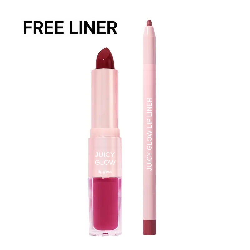 Lip sculptor & liner - 3-in-1 lip combo: lip liner, lipstick & lip gloss
